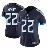 Women Nike Titans 22 Derrick Henry Navy New Vapor Untouchable Player Limited Jersey Dzhi,baseball caps,new era cap wholesale,wholesale hats
